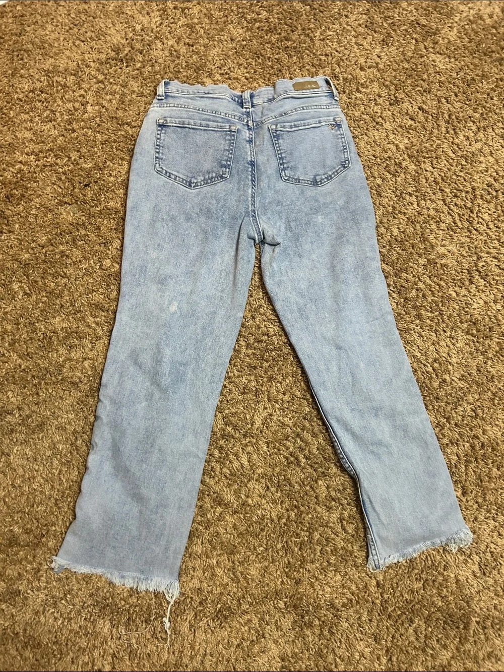 Light wash justice kids jeans size 18 (kids)